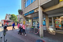 Woningen ontruimd bij gaslek bij Albert Heijn op de Kinkerstraat