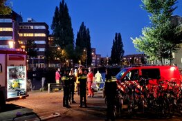 Persoon te water geraakt in Amsterdam