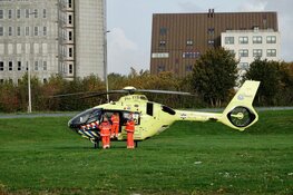 Auto crasht na mogelijke achtervolging in Amsterdam