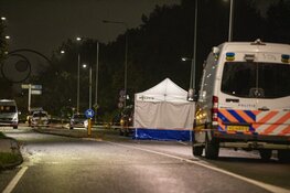 Overleden vrouw op de rijbaan Reigersbosdreef