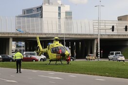 Persoon gewond bij ongeval op bouwplaats in Amsterdam