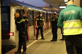 Melding 'schietpartij' bij metrostation Van der Madeweg