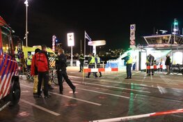 Vier gewonden bij aanvaring op het IJ