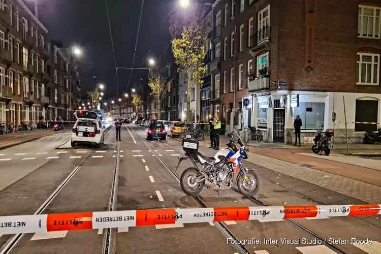 Mogelijk schietincident op Admiraal de Ruijterweg