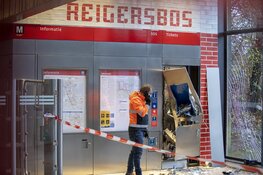 Kaartjesautomaat opgeblazen bij station Reigersbos