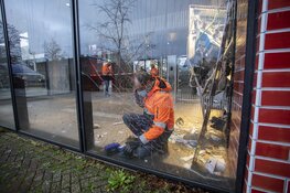 Zware vernieling GVB ticketautomaat