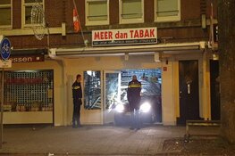 Ramkraak op tabakswinkel in Amsterdam-Zuid