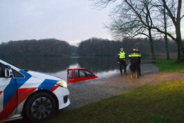 Canta te water geraakt in Amsterdamse Bos in Amstelveen