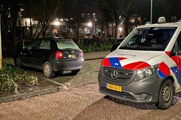 Schoten gelost op straat in Amsterdam-Noord
