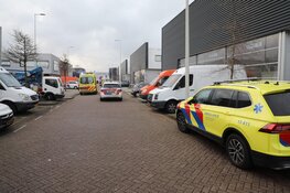 Bedrijfsongeval in Poortland Amsterdam
