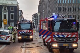 Brand bij sushi-restaurant Vijzelstraat