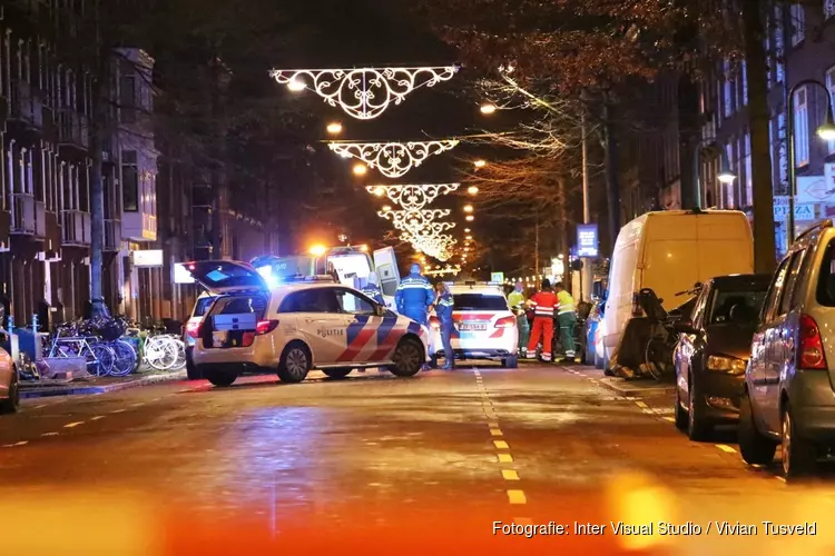 Spaarndammerstraat Amsterdam-West groot afgezet na misdrijf