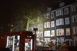 Zwaargewonde bij brand in Transvaalstraat