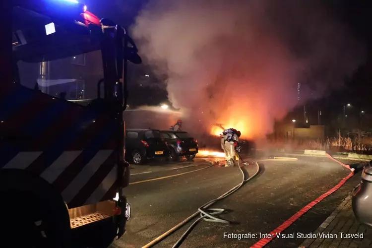Auto door brand verwoest in Buitenveldert