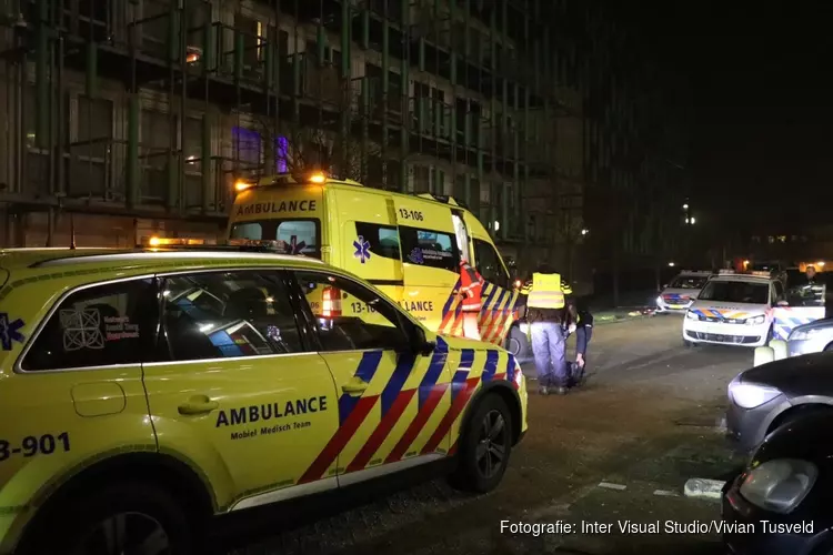 Zwaargewonde na val van 4e etage Bergwijkdreef Diemen