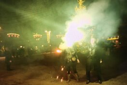 Sigaristen kleuren voor kunst Nieuwmarkt rood en groen