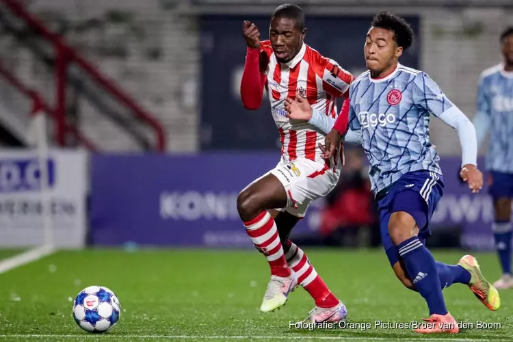 Vroege goal nekt Jong Ajax in Oss