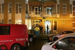Brand in trappenhuis Amsterdam-Oost
