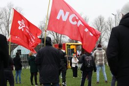 Veel politie aanwezig voor demonstratie in Westerpark
