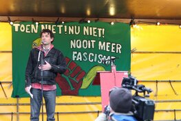 Veel politie aanwezig voor demonstratie in Westerpark