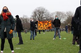 Veel politie aanwezig voor demonstratie in Westerpark