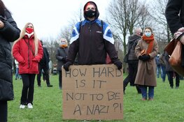 Veel politie aanwezig voor demonstratie in Westerpark