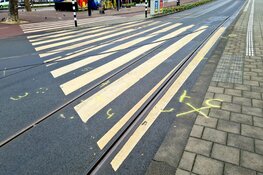 Aanrijding tussen politievoertuig en fietser