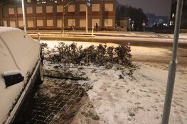 "Automobilist rijdt in op jongen die sneeuwbal gooit"