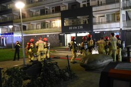 Flat ontruimd bij brand in Noord
