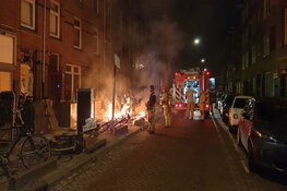 Buitenbrandjes in Amsterdam tijdens avondklok