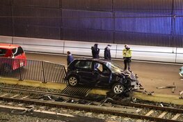 'Onwel geworden automobilist zorgt voor ravage op Beneluxbaan in Amstelveen'