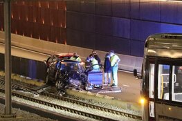 'Onwel geworden automobilist zorgt voor ravage op Beneluxbaan in Amstelveen'