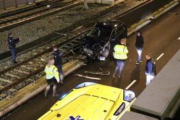 'Onwel geworden automobilist zorgt voor ravage op Beneluxbaan in Amstelveen'