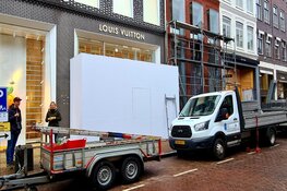 Vele winkels in P.C. Hoofdstraat dichtgetimmerd uit angst