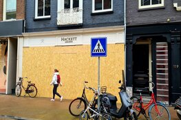 Vele winkels in P.C. Hoofdstraat dichtgetimmerd uit angst