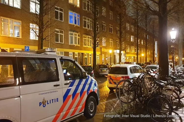 Drie verdachten op de vlucht na woningoverval in De Pijp