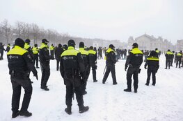 Politie grijpt in bij verboden demonstratie Museumplein
