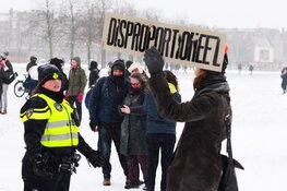 Politie grijpt in bij verboden demonstratie Museumplein