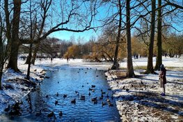 Volop winterpret in Amsterdam