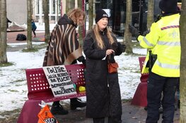 Toch weer tientallen corona-demonstranten op Museumplein