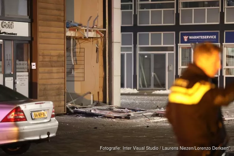 Explosie bedrijfspand Keurenplein