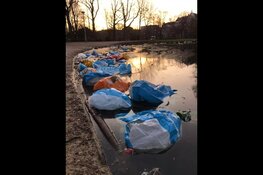 Vondelparkpubliek laat een puinzooi achter!!!!