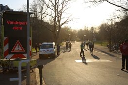 Vondelpark opnieuw afgesloten