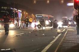 Gewonden bij frontale botsing Oude Meer