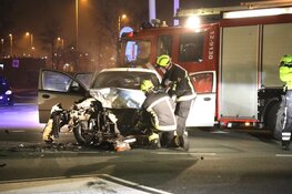 Gewonden bij frontale botsing Oude Meer