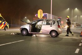 Gewonden bij frontale botsing Oude Meer