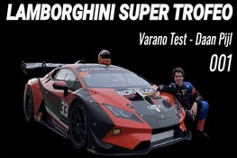 Coureur Daan Pijl rijdt in Lamborghini Squadra Corse!