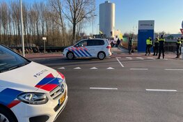 Protest bij Bio Massa Centrale in Diemen