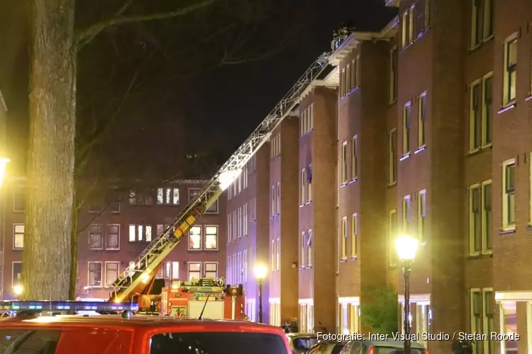 Flinke woningbrand in Amsterdam-West