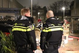 Auto van anderhalve ton in brand